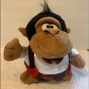 Valentine Singing,Dancing,Spinning Zumba Entertaining Adorable Monkey